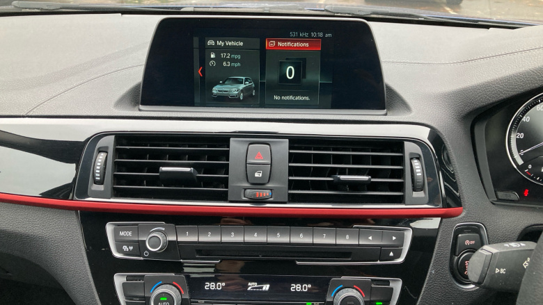 BMW 1 Series 118d Sport 5dr [Nav/Servotronic] Step Auto Diesel Hatchback